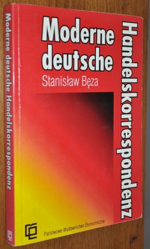 Zdjęcie oferty: Moderne deutsche - Handelskorrespondenz - Bęza