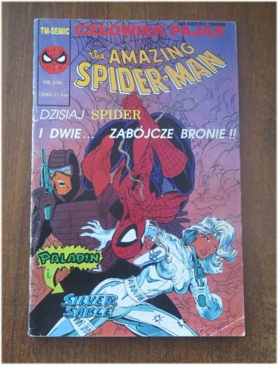 Zdjęcie oferty: Spiderman 3/1992 Tm - Semic