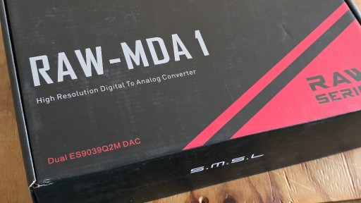Zdjęcie oferty: SMSL RAW-MDA1, wzmacniacz słuchawkowy DAC/AMP, NOWY, gwarancja
