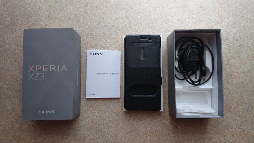 Zdjęcie oferty: Smartfon SONY Xperia XZ3 kolor czarny Dual SIM