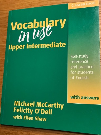 Zdjęcie oferty: Vocabulary in use Upper Intermediate M. McCarthy