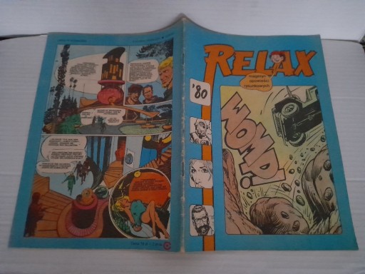 Zdjęcie oferty: KOMIKS RELAX ZESZYT 29/80 LANA W KOSMOSIE