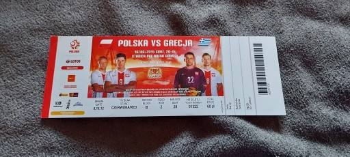 Zdjęcie oferty: Bilet Kolekcjonerski Polska - Grecja