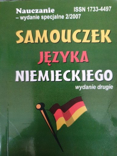 Zdjęcie oferty: Kieszonkowy samouczek języka niemieckiego