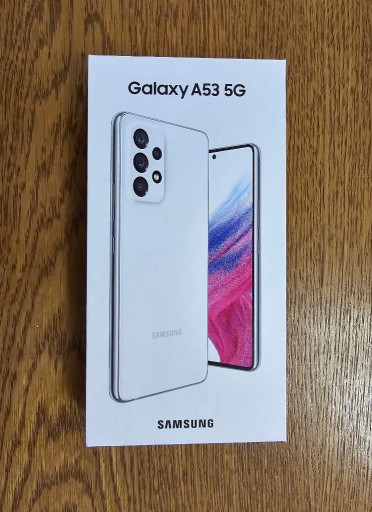 Zdjęcie oferty: Samsung Galaxy A53 5G 6/128GB Awesome White (NOWY)