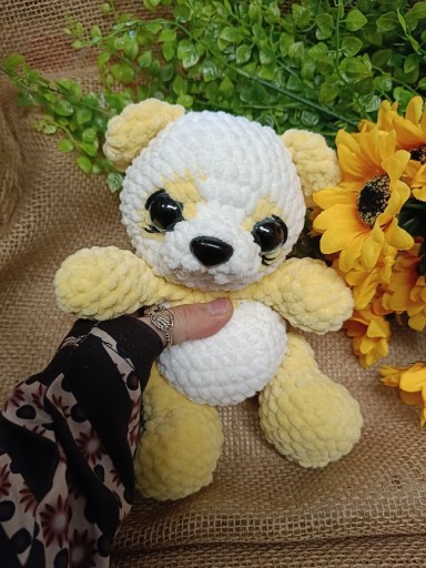 Zdjęcie oferty: Mini panda maskotka szydełkowa prezent 25cm