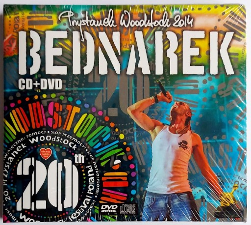 Zdjęcie oferty: BEDNAREK Przystanek Woodstock 2014 CD+DVD @Folia@