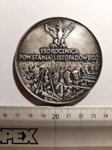 Zdjęcie oferty: Medal 150 Rocznica Powstania Listopadowego