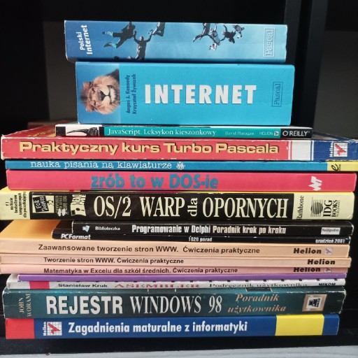 Zdjęcie oferty: książki informatyka, programowanie, DOS, OS/2 