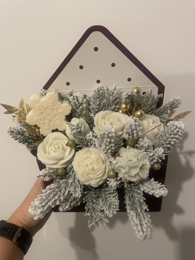 Zdjęcie oferty: Świąteczny box z wosków sojowych