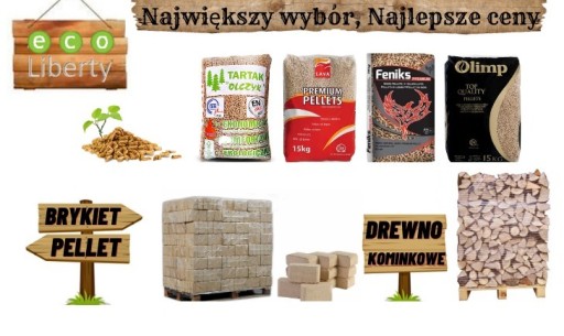 Zdjęcie oferty: Pellet Olczyk Lava Olimp, Brykiet RUF, Drewno Opał