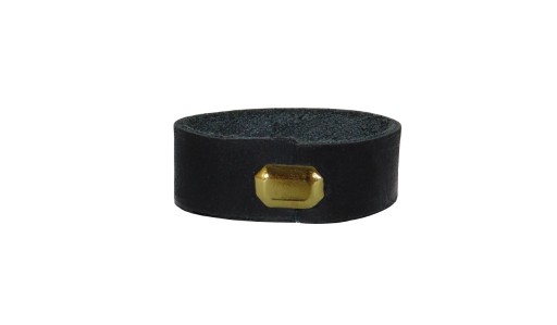 Zdjęcie oferty: 2 Szlufki Do Paska Czarnego 1,8 cm Skóra Mosiądz