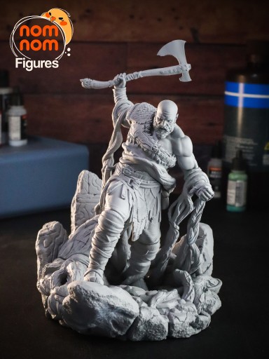 Zdjęcie oferty: Figurka model do malowania Kratos God of War 22cm