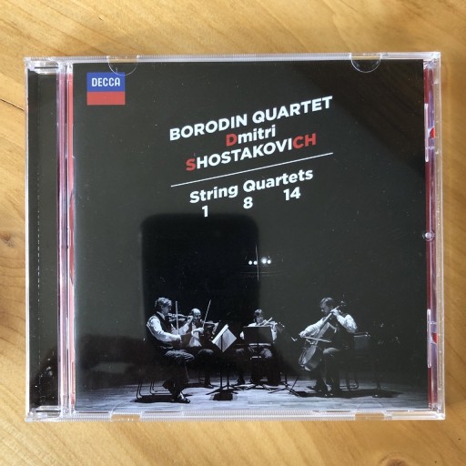 Zdjęcie oferty: Shostakovitch String Quartets 1, 8, 14 Borodin Qua