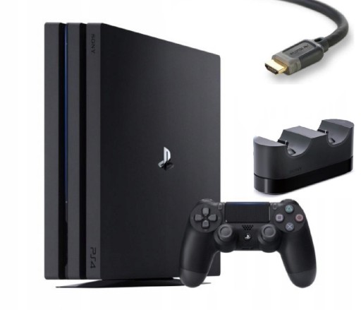 Zdjęcie oferty: PS4 PlayStation 4 + PAD + ŁADOWARKA + KABEL HDMI 