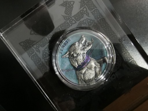 Zdjęcie oferty: Fenrir moneta Germania Beasts 2 Oz High Relief UV