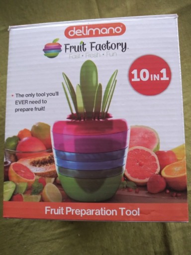 Zdjęcie oferty: Zestaw do owoców Delimano Fruit Factory 10w1