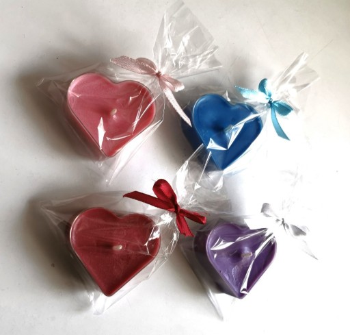 Zdjęcie oferty: Tealight Świeczka/Podgrzewacz Wosk Sojowy DUŻE-KOL