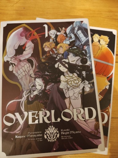 Zdjęcie oferty: Manga Overlord tom 1 i 2