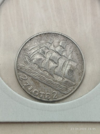 Zdjęcie oferty: 2 szt 2 zł Żaglowiec 1936r.