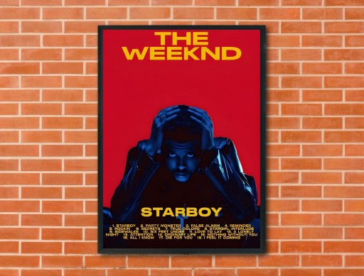Zdjęcie oferty: Plakat The Weeknd - Starboy