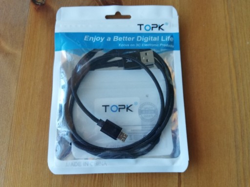 Zdjęcie oferty: Przewód Kabel USB magnetyczny mikro micro TOPK