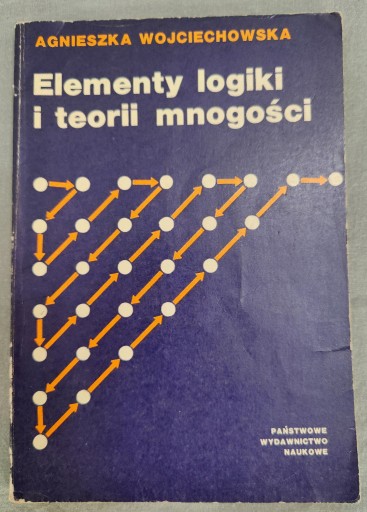 Zdjęcie oferty: Elementy logiki i teorii mnogości Wojciechowska
