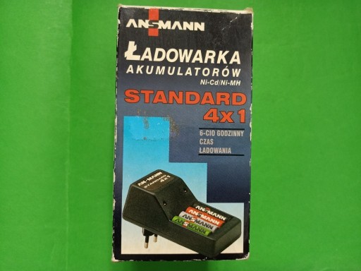 Zdjęcie oferty: Ładowarka akumulatorów AA ANSMANN 4x1