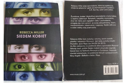 Zdjęcie oferty: xx. Rebecca Miller __ Książka SIEDEM KOBIET __