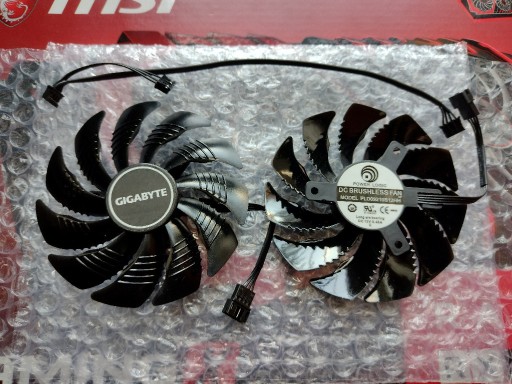 Zdjęcie oferty: Wentylator Gigabyte GTX 1660 Super, Ti RTX, RX 570