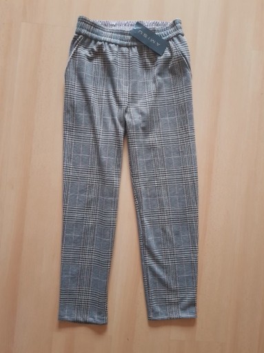 Zdjęcie oferty: spodnie z wysokim stanem krata amisu  eleganckie