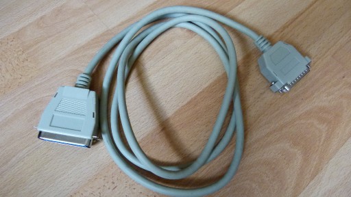 Zdjęcie oferty: Kabel do drukarki, LPT, 1,8 metra, DB25 M Cen 36 M