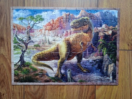 Zdjęcie oferty: Puzzle Trefl dinozaury 4w1