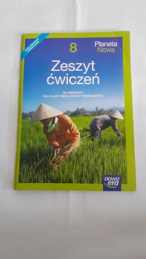 Zdjęcie oferty: Nowy zeszyt ćwiczeń do geografii dla 8 klasy 