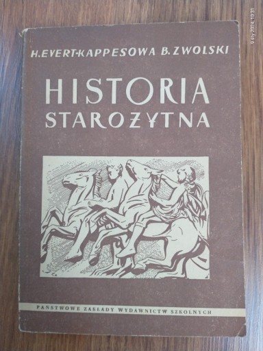 Zdjęcie oferty: Historia starożytna - Evert-Kappesowa, Zwolski
