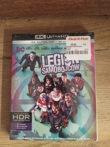 Zdjęcie oferty: LEGION SAMOBÓJCÓW Blu-ray 4K UHD Folia PL