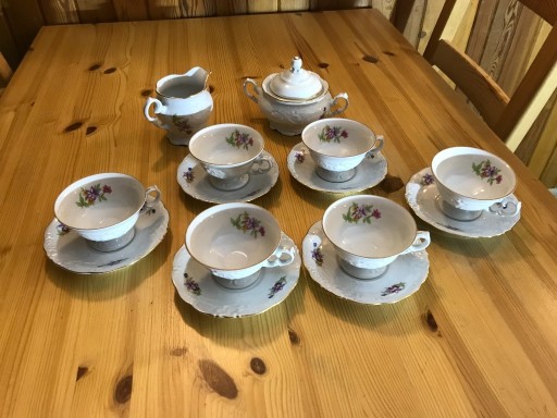 Zdjęcie oferty: Serwis porcelanowy do kawy WAŁBRZYCH dla 6 osób