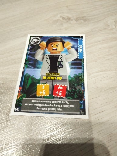 Zdjęcie oferty: Karta LEGO Jurassic World seria 3 - nr 141