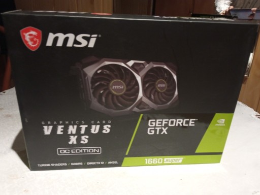 Zdjęcie oferty: MSI GeForce GTX 1660 SUPER VENTUS XS 6GB OC