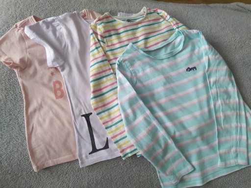 Zdjęcie oferty: GEORGE F&F RIVER ISLAND zestaw 4 szt bluzki 116