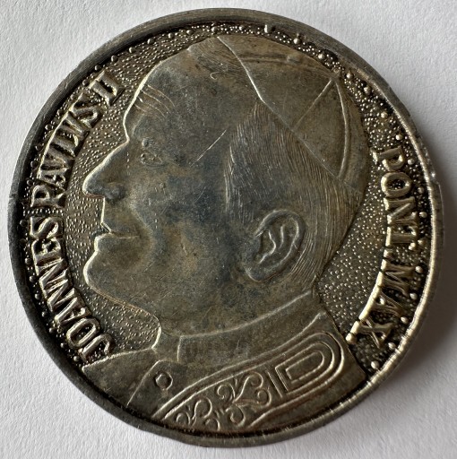 Zdjęcie oferty: Medal papież wizyta w Polsce 1983 odwrócony rewers