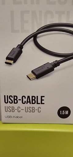 Zdjęcie oferty: Hama kabel USB C - USB C 1.5m super szybki 3A