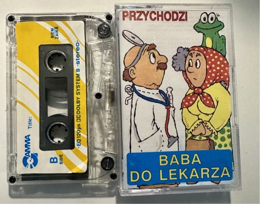 Zdjęcie oferty: Przychodzi baba do lekarza - kaseta audio Gamma