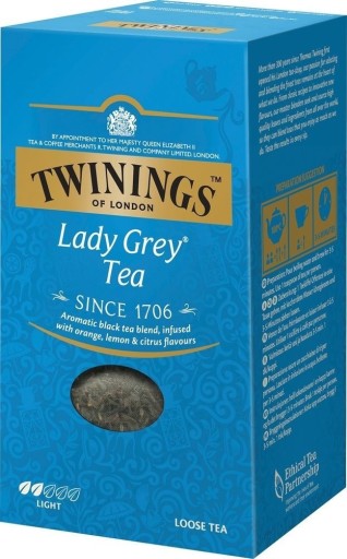 Zdjęcie oferty: Herbata liściasta Lady Twinings 200g earl grey