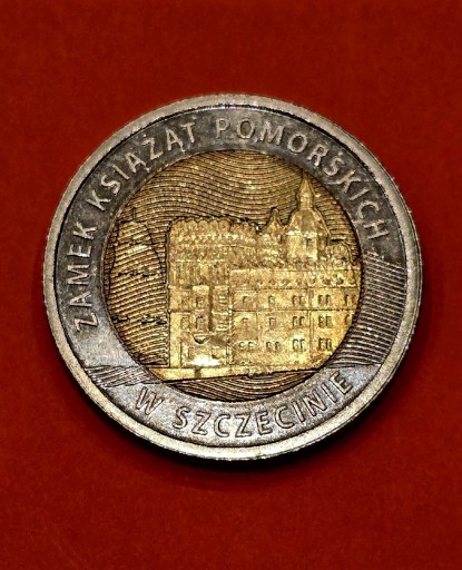 Zdjęcie oferty: 5 zł Zamek Książąt Pomorskich w Szczecinie