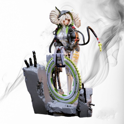 Zdjęcie oferty: Figurka druk 3D żywica " Tower of Fantasy"- 120 mm