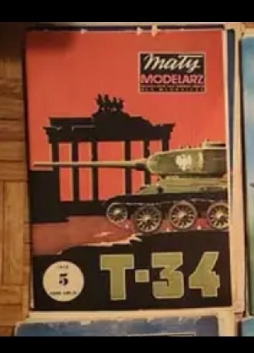 Zdjęcie oferty: T 34 Mały modelarz 