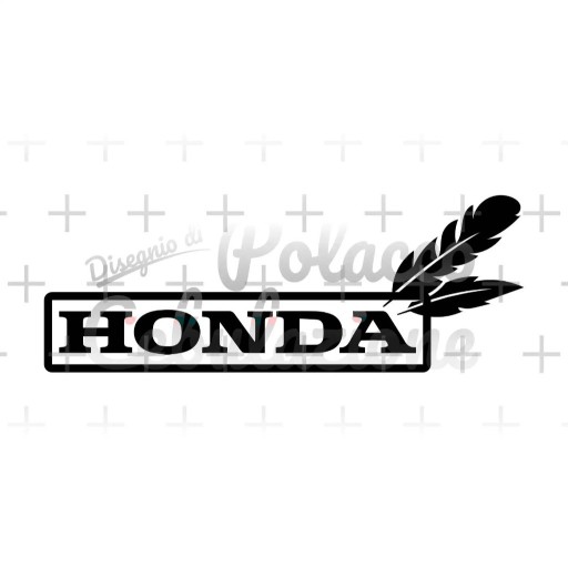Zdjęcie oferty: Naklejka HONDA logo z piórkiem