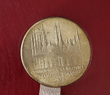 Zdjęcie oferty: Medal okolicznościowy Bazylika Mariacka 1343r.