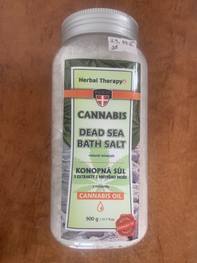Zdjęcie oferty: Cannabis Bath Salt Palacio z morza martwego